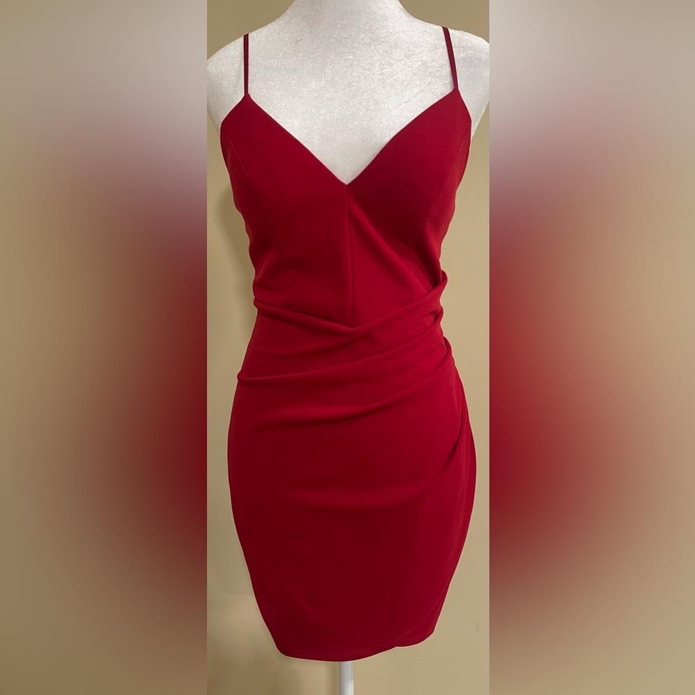 Emerald Sundae Red Mini Dress